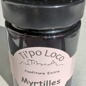Confiture artisanale de Myrtille 370 g