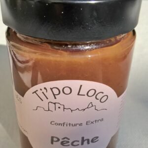 Confiture artisanale de Pêche 370 g