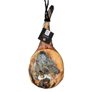 Jambon entier Noir de Bigorre AOP, avec os, affinage 24 mois, 9 kg