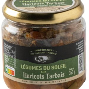 Légumes du soleil cuisinés aux haricots tarbais, bocal 350 g