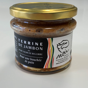 Terrine au jambon Noir de Bigorre AOP, 180 g
