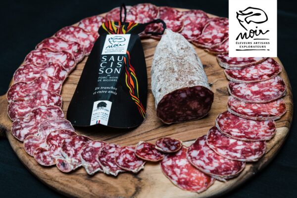 Saucisson de Porc Noir de Bigorre AOP, 220 g