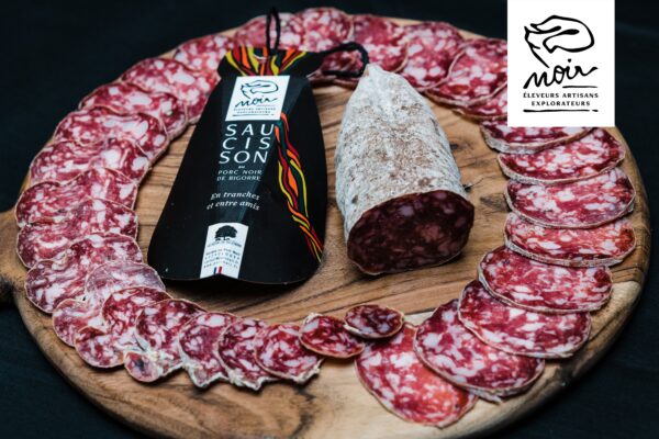 Saucisson de Porc Noir de Bigorre AOP, 220 g