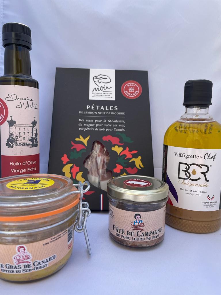 "BOX Sélection Mamy Suzanne Occitanie" hebdomadaire, de bons produits gastronomiques artisanaux d'Occitanie, pendant 1 mois (4 x 1box/semaine)