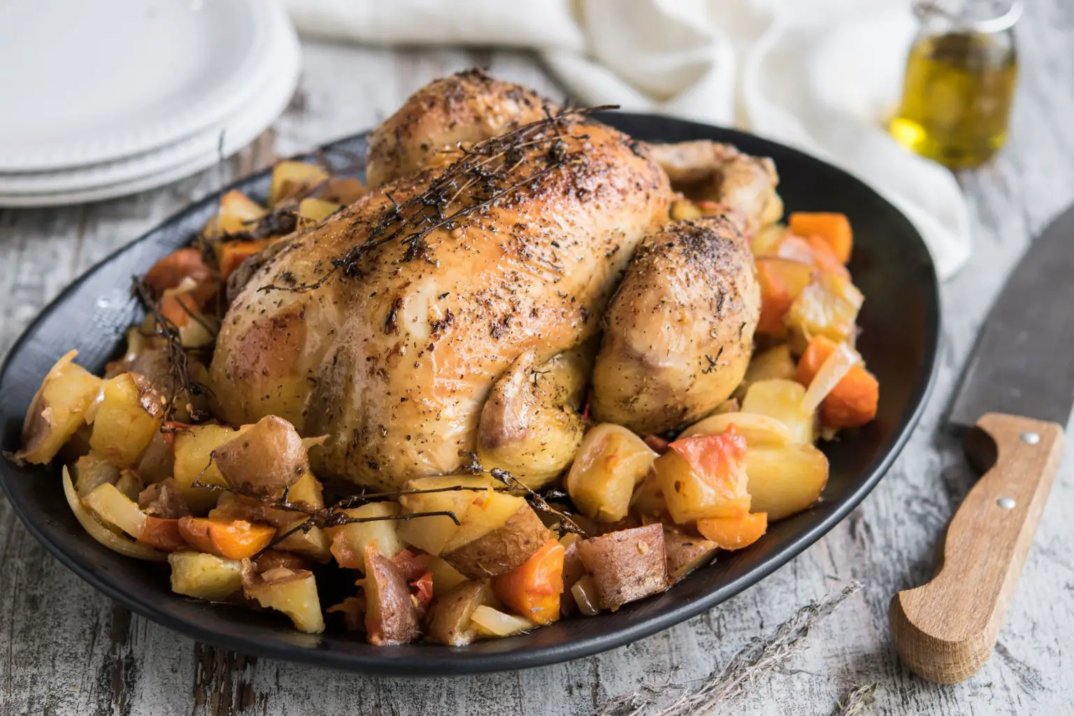Poulet a la toulousaine Mamy Suzanne Occitanie